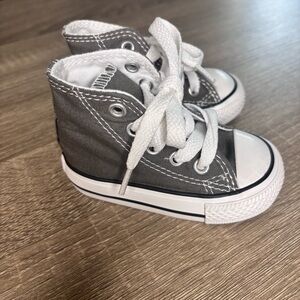 Converse Kids Gray High-Top Sneakers